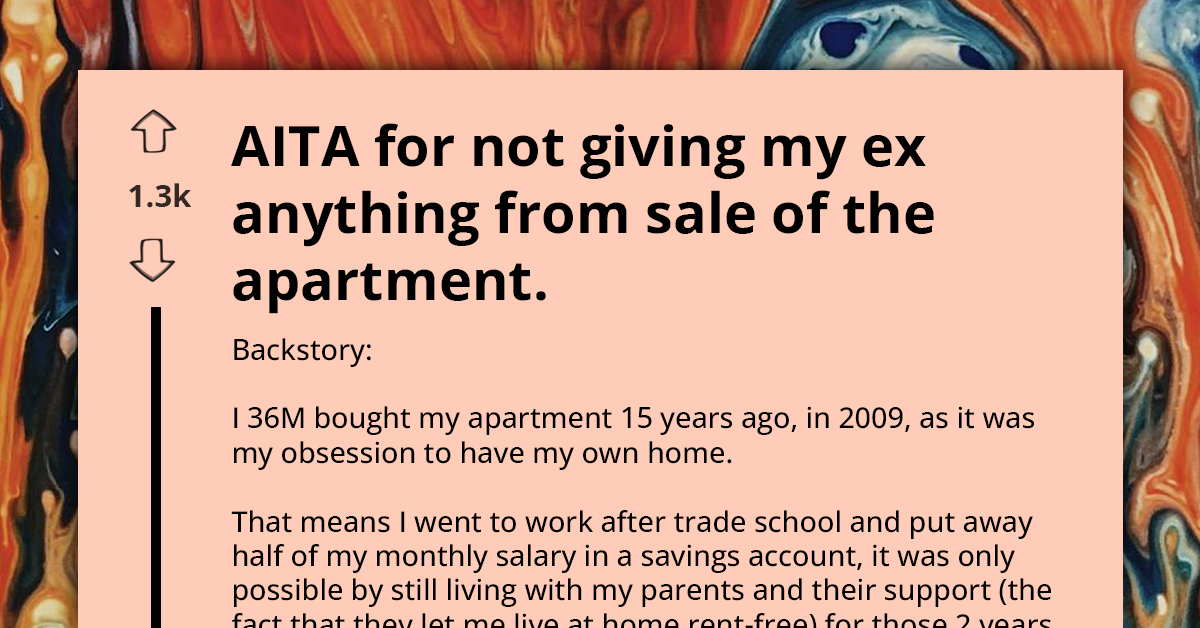 Divorcee Rakes In Staggering Profit From Apartment Sale, Ex-Wife Demands 50% Cut For 'Renovation Efforts'