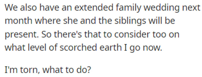 OP doesn't know if she should break the months of no contact she's had with her until now