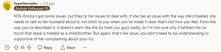 Emma has some issues