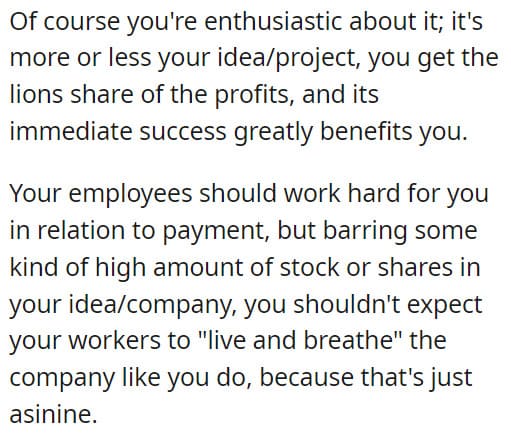 It goes further down to say...