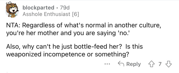 What about a bottle?