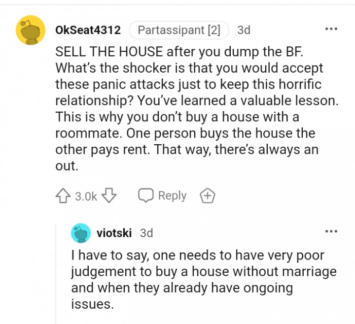 You have learned a valuable lesson.