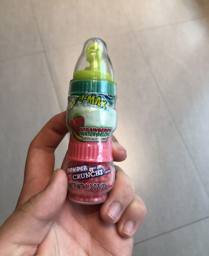 14. Baby Bottle Pop: a sugary blast that brings back childhood memories.