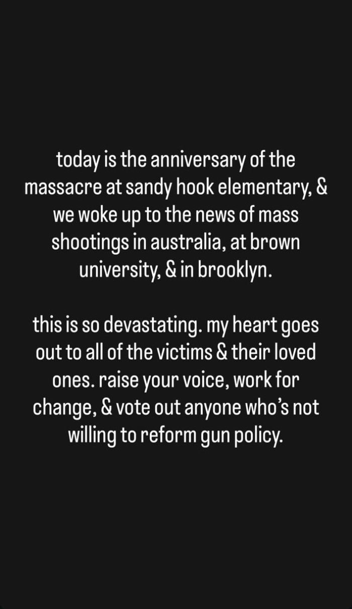In response to the multiple tragedies involving guns over the weekend, Eilish took to social media to call for reform.