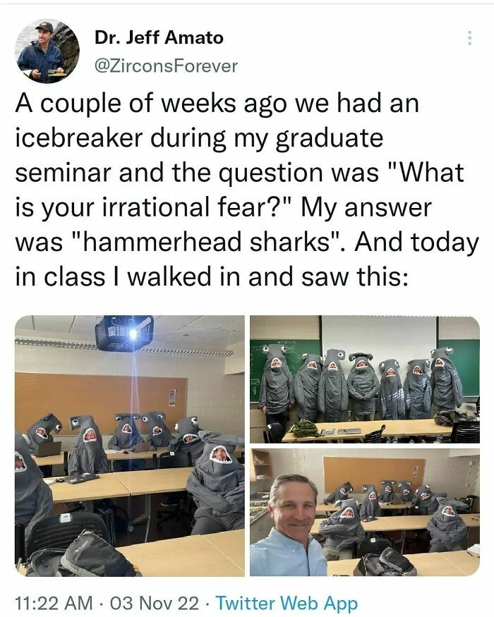 35. Hammerhead sharks