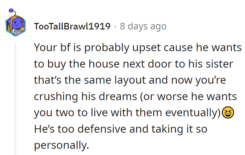 Plot twist: The house next door fantasy crushed! Maybe it's time for some new blueprints and a reality check!