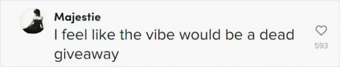 Once something feels off, you know