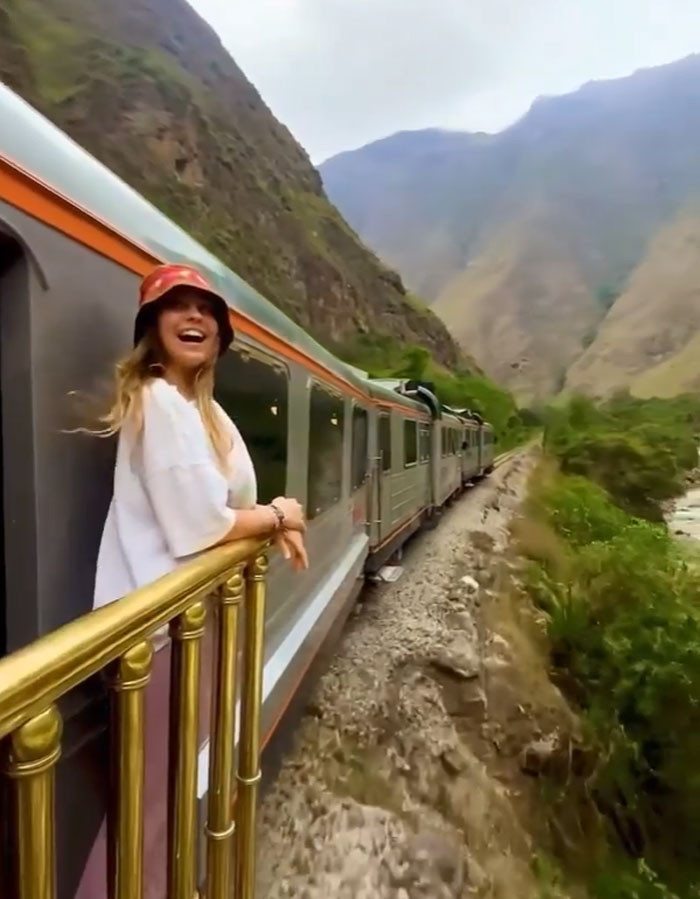 22. Train To Machu Picchu With A Balcony