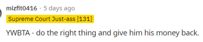 It seems like people still feel that she's wrong.