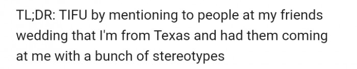 Now she wants to know if she made a mistake by revealing her hometown