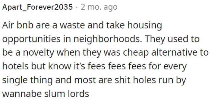 Many Airbnb listings are poorly maintained