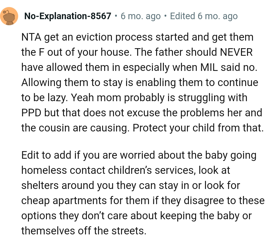 The OP Should Protect Her Child from That