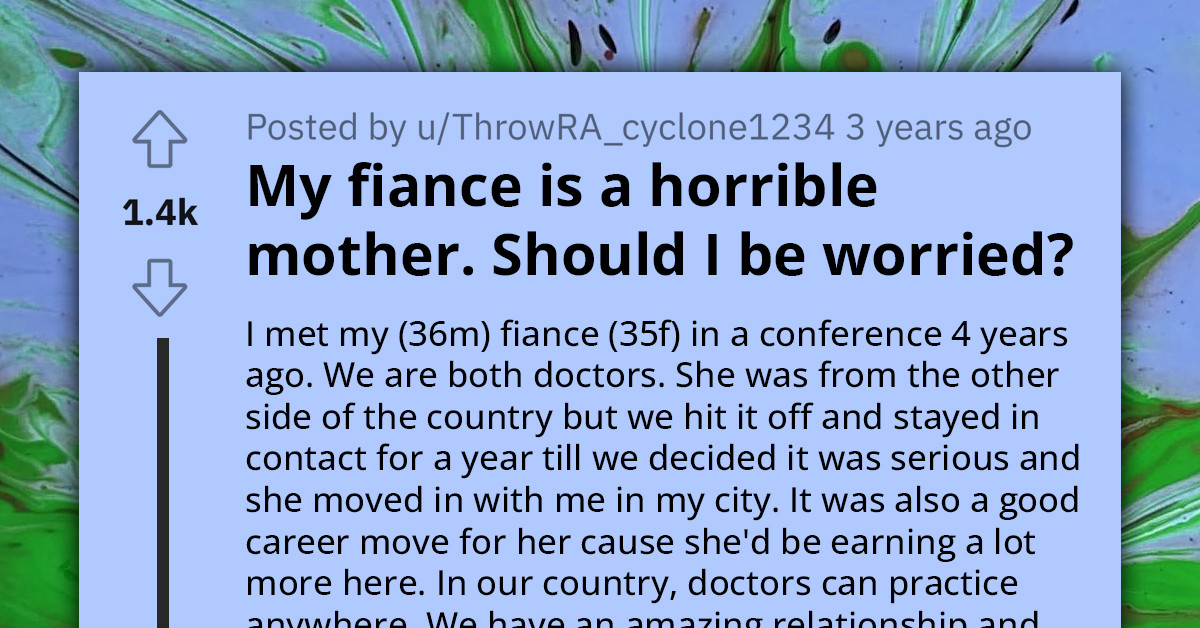 Man Rethinks Entire Relationship After Unsettling Discovery About Fiancée's Parenting Skills