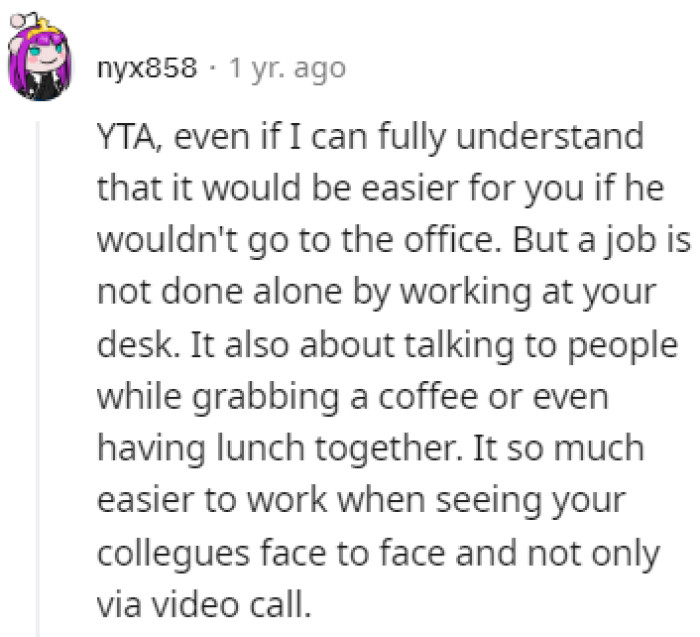 There's more to jobs than just working