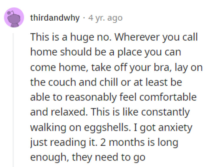 This isn't something you can call home