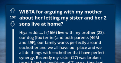 Redditor Doesn't Want Her Sister And Kids Moving In With Them After Breakup, Mother Insists