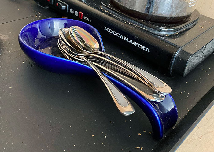 28. The Way My Husband Stacks Up His Used Coffee Spoons And Won't Put Them In The Dishwasher