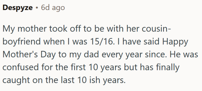 Person speaking at a family table, tense moment after a stranger demands apology.