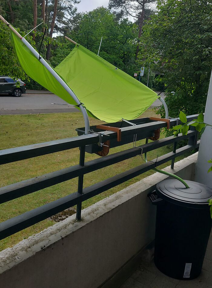"Collecting Rain On My Balcony"