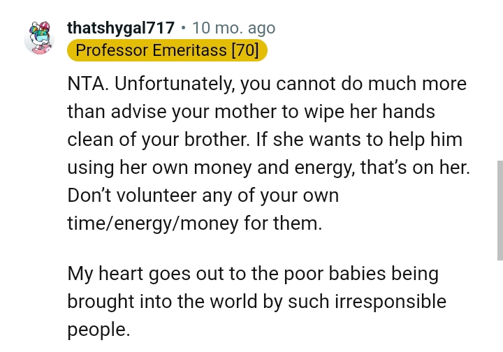 This Redditor's heart goes out to the poor babies