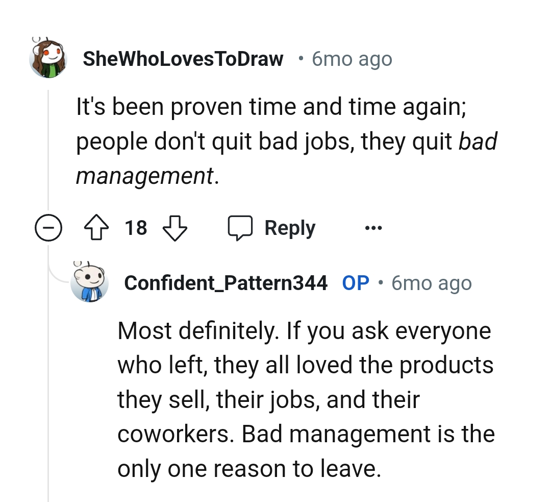 They all loved the products