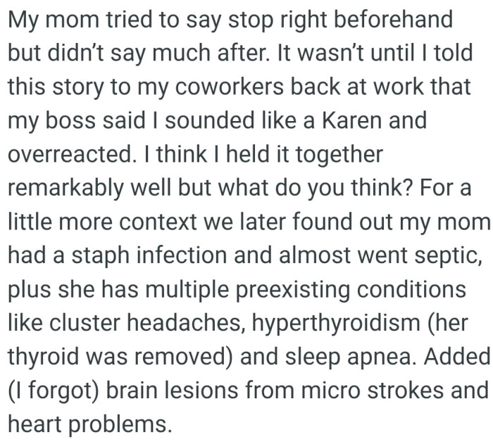 It gets more serious