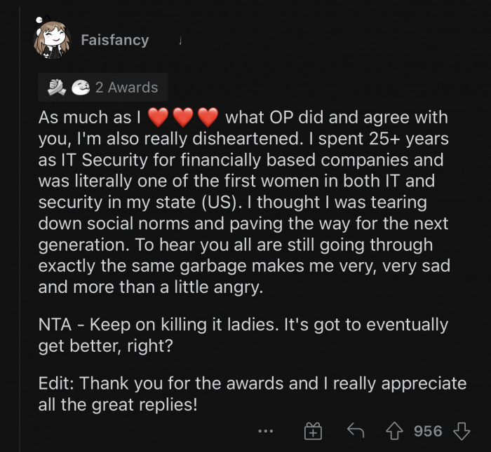 We still have a long way to go.