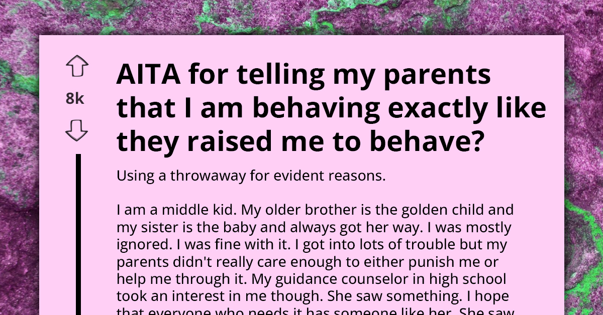 Teen Responds To Parents’ Criticism By Saying, "I’m Acting Like You Raised Me," And Causes Family Drama
