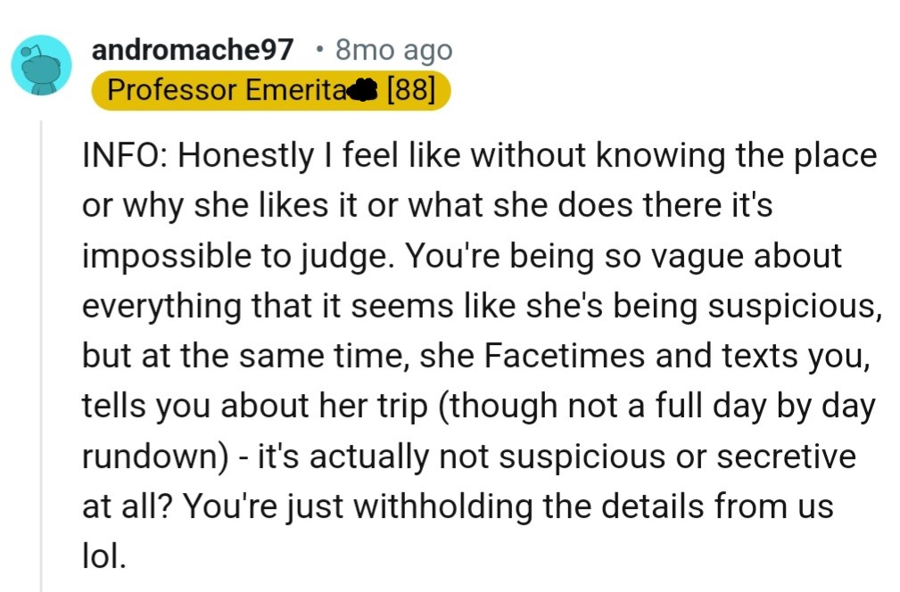 Check out some interesting comments we've gathered from the Reddit Community;