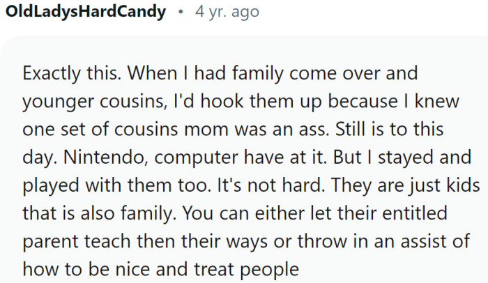 This Redditor agrees: