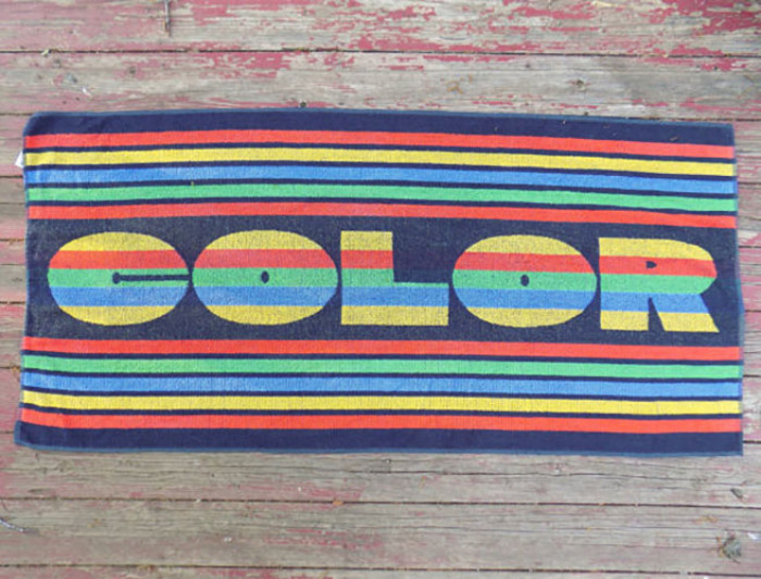 18. Colorful Bath Towels