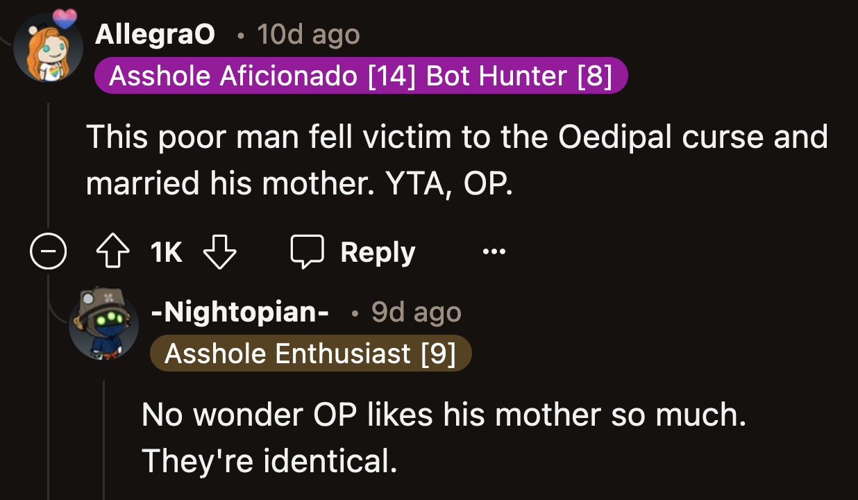 Could it be why OP and Paula clicked so easily?