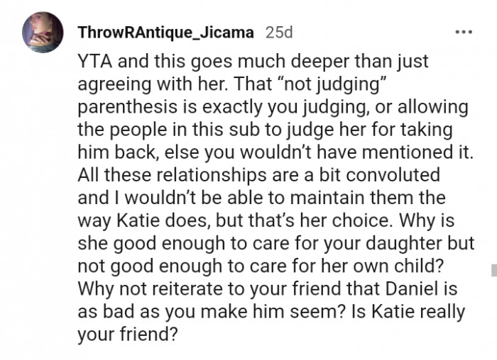 Is Katie really your friend?
