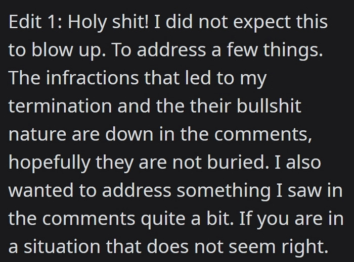 A tip from OP: document everything if you find yourself in a similar situation. It will pay off!