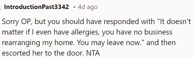 OP should have firmly stated, 