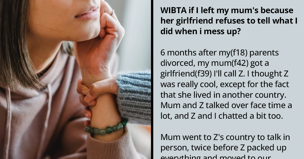 Young Adult Woman Intends To Move In With Her Dad To Escape The Toxic Environment Her Mom's Foreign Girlfriend Created