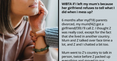 Young Adult Woman Intends To Move In With Her Dad To Escape The Toxic Environment Her Mom's Foreign Girlfriend Created