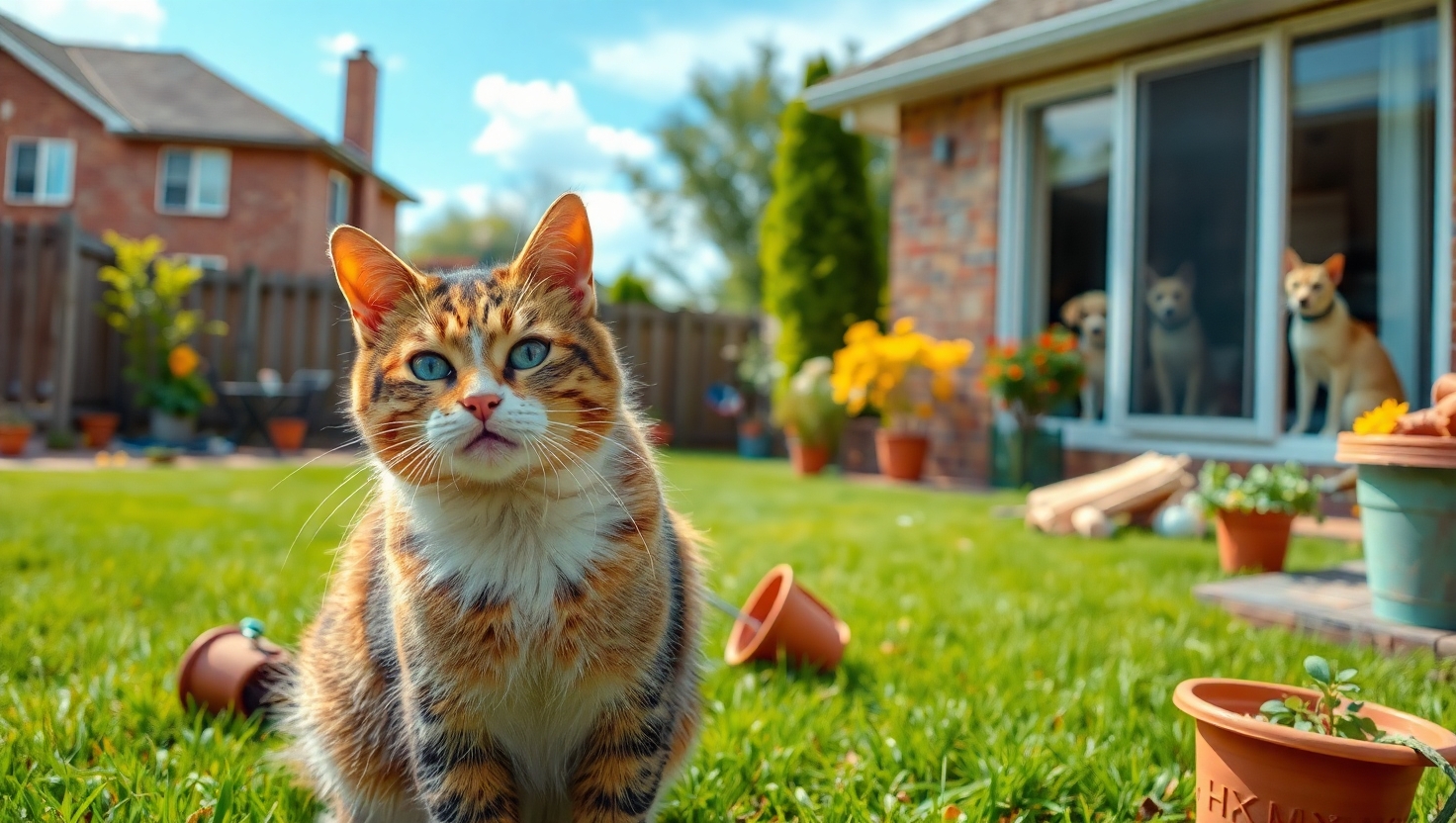 Neighbors' Cat Causing Chaos: AITA for Setting Boundaries?