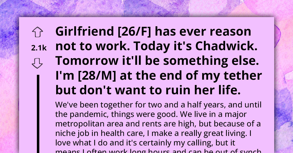 Boyfriend Unamused When His Girlfriend Cites The Death Of A Celebrity As Her Latest Excuse For Her Unemployment