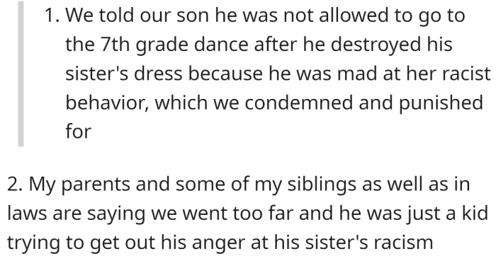 OP has offered the following explanation for why they think they might be the a-hole: