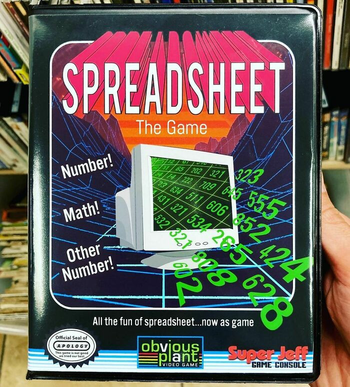 22. Spreadsheet...now as a game