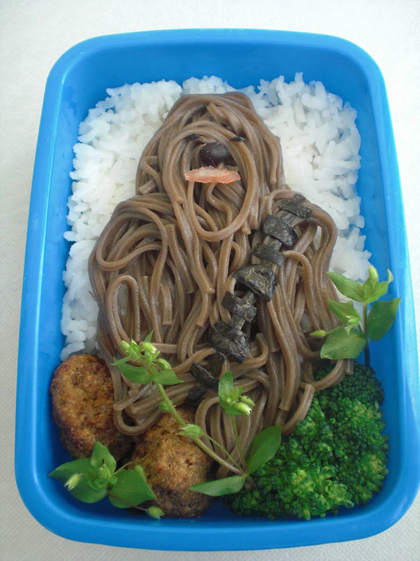 6. Chewbacca Noodles: May the Forks Be with You