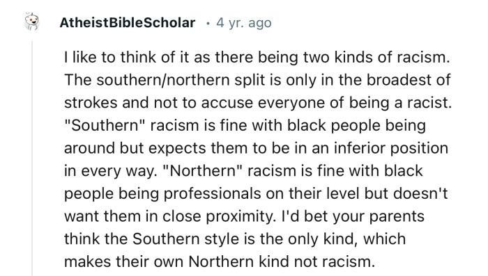 An Interesting Angle from This Redditor