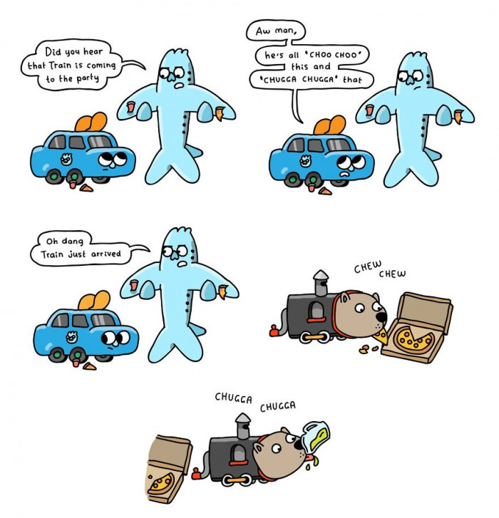 6. Endless Food Train