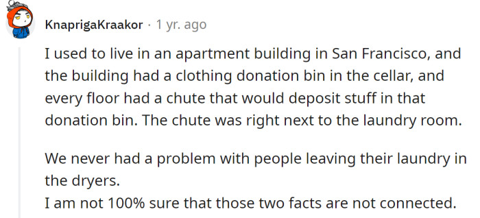 A Redditor presented a simple solution from their experience