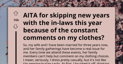 Casual Clothes, Constant Criticism - Man Struggles with His Inlaws' Snide Jokes