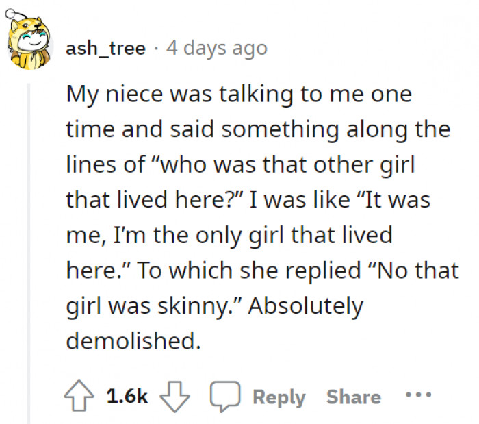 12. Honesty is the best policy, so they say.