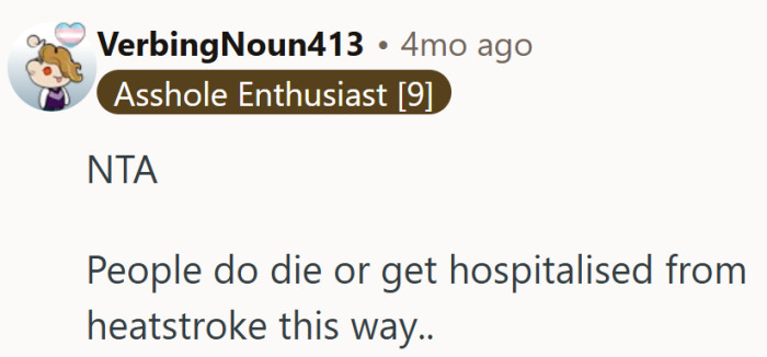 Heatstroke: the plot twist no family chore list needs.