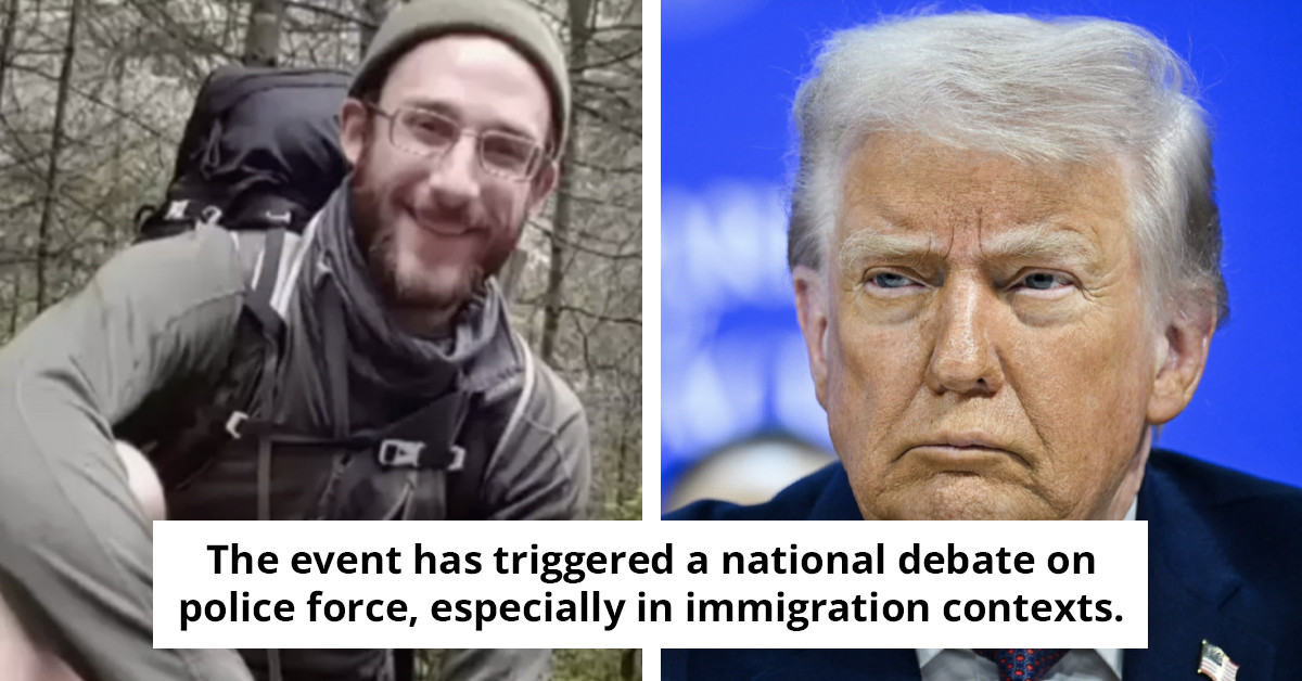 Trump comments on the Alex Pretti case while discussing the duration of federal agents' presence in Minneapolis.