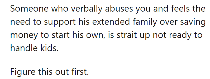Prioritize sorting out priorities before considering kids.
